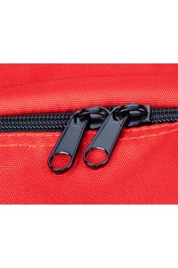 SKFAK027 Manufacturing Double Shoulder First Aid Kit Large Capacity Multi-purpose First Aid Kit Waterproof Custom Reflective Strip First Aid Kit Adjustable Up and Down Link Active Lock Hide Waist Side Bag Separate Barrier First Aid Kit Supplier detail view-4